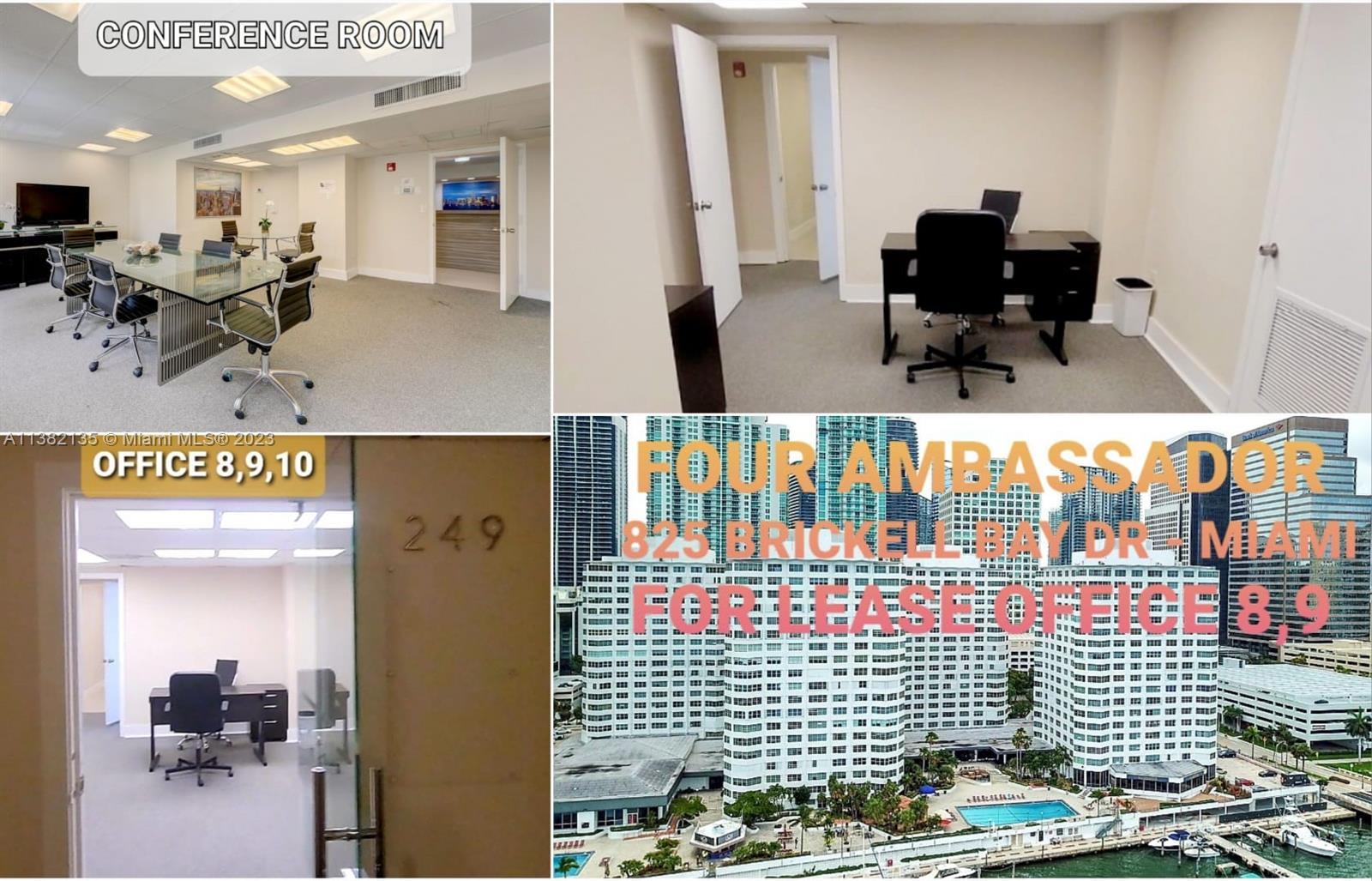 825 Brickell Bay Dr  246-8, 9 & 10, Miami,  for leased, InCom Real Estate - Sample Office 
